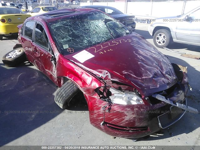 2G1WB5E31E1120768 - 2014 CHEVROLET IMPALA LIMITED LT RED photo 6