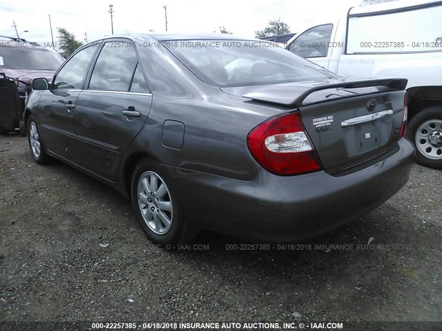 4T1BF30K33U563143 - 2003 TOYOTA CAMRY LE/XLE/SE 灰色 照片 3