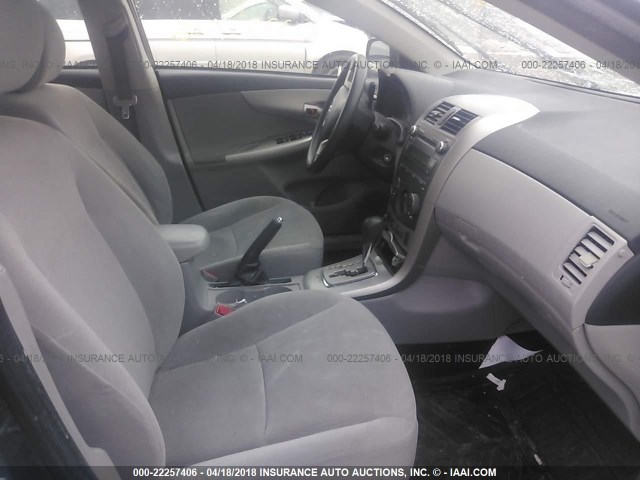 JTDBU4EE3B9126912 - 2011 TOYOTA COROLLA S/LE GRAY photo 5