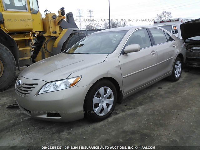 4T1BE46K07U066900 - 2007 TOYOTA CAMRY NEW GENERAT CE/LE/XLE/SE GOLD photo 2