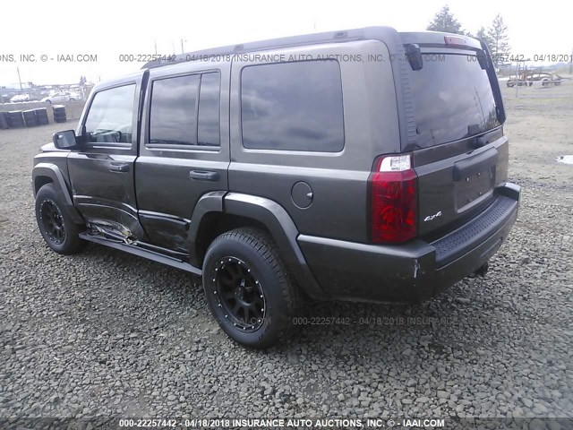 1J8HG48K56C238681 - 2006 JEEP COMMANDER 锡色 照片 3