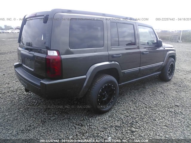 1J8HG48K56C238681 - 2006 JEEP COMMANDER 锡色 照片 4