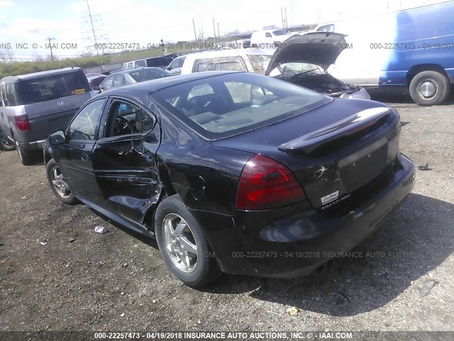 2G2WS522941289586 - 2004 PONTIAC GRAND PRIX GT2 შავი ფოტო 3