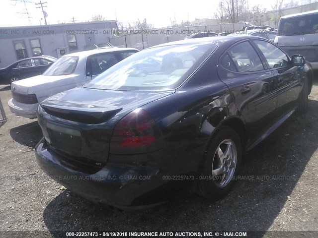 2G2WS522941289586 - 2004 PONTIAC GRAND PRIX GT2 BLACK photo 4