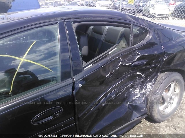 2G2WS522941289586 - 2004 PONTIAC GRAND PRIX GT2 შავი ფოტო 6