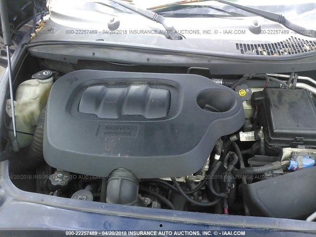 3GNDA13D57S562716 - 2007 CHEVROLET HHR LS BLUE photo 10