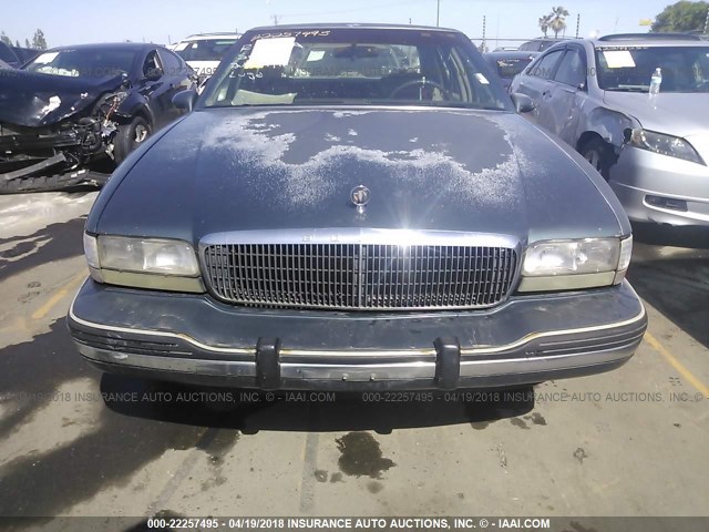 1G4CW52L3R1606458 - 1994 BUICK PARK AVENUE  BLUE photo 6