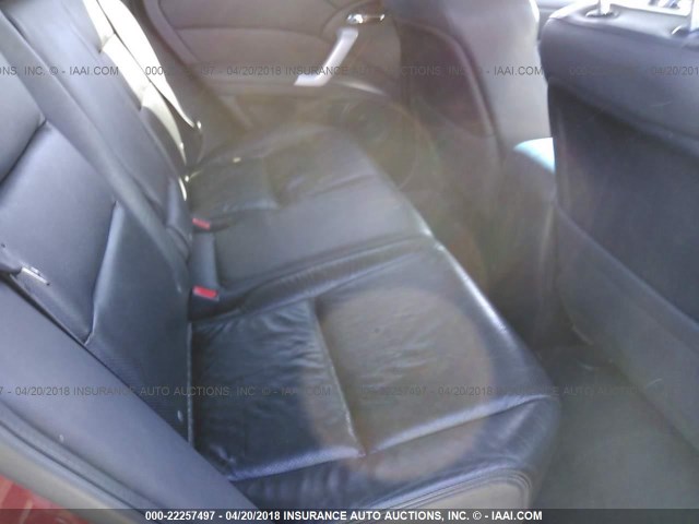 5J8TB18548A005044 - 2008 ACURA RDX TECHNOLOGY BURGUNDY photo 8