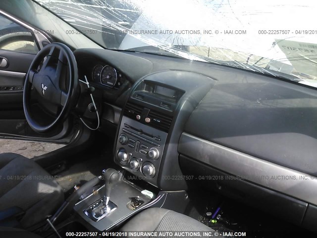 4A32B2FF4BE024198 - 2011 MITSUBISHI GALANT FE SILVER photo 5