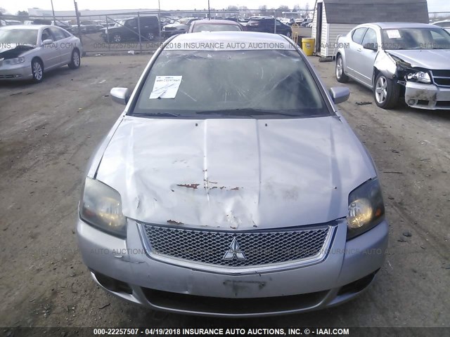 4A32B2FF4BE024198 - 2011 MITSUBISHI GALANT FE SILVER photo 6