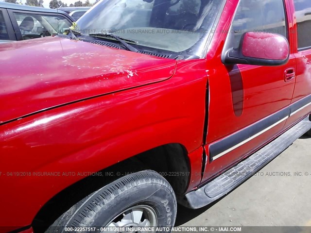 3GNEC16T71G161325 - 2001 CHEVROLET SUBURBAN C1500 RED photo 6