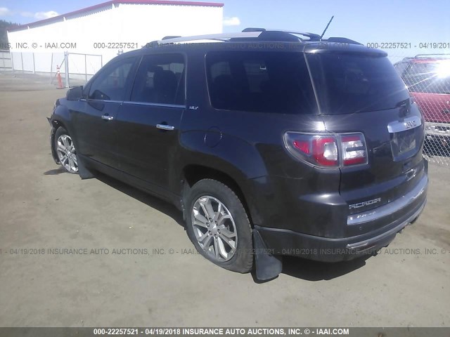 1GKKVRKD6FJ181773 - 2015 GMC ACADIA SLT-1 Grau Foto 3