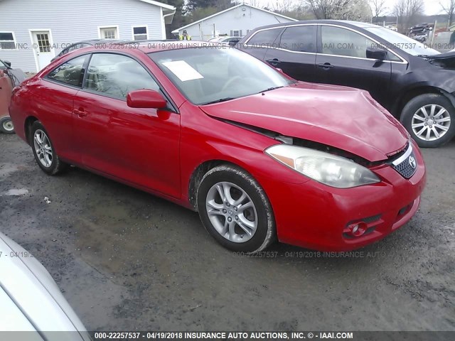 4T1CE30P67U758940 - 2007 TOYOTA CAMRY SOLARA SE/SLE 红色 照片 1