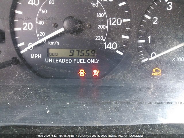 JT2BF22K0W0108654 - 1998 TOYOTA CAMRY CE/LE/XLE GRAY photo 7