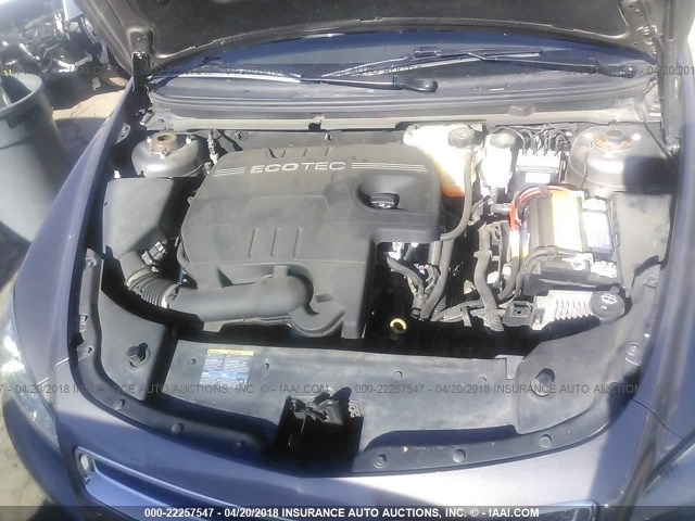 1G1ZC5EB6AF107731 - 2010 CHEVROLET MALIBU 1LT TAN photo 10