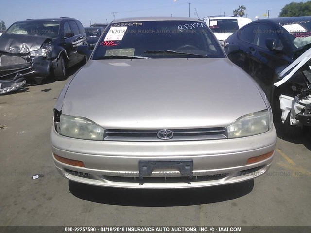 4T1SK11E6NU080046 - 1992 TOYOTA CAMRY DLX Champagne photo 6