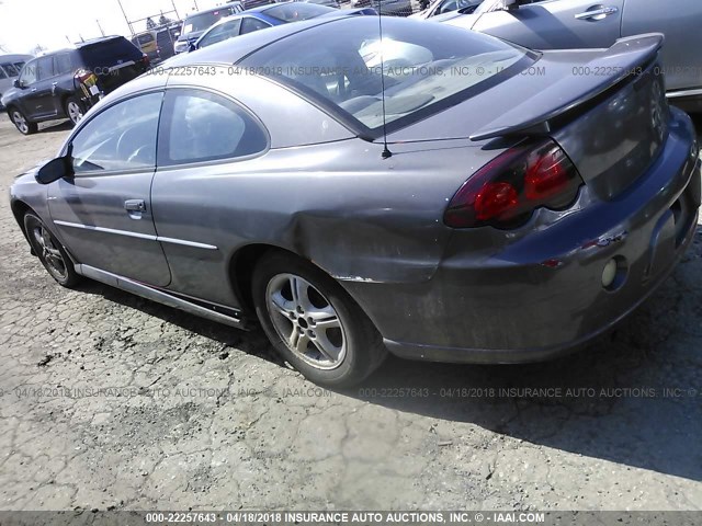 4B3AG42G94E098150 - 2004 DODGE STRATUS SXT GRAY photo 3