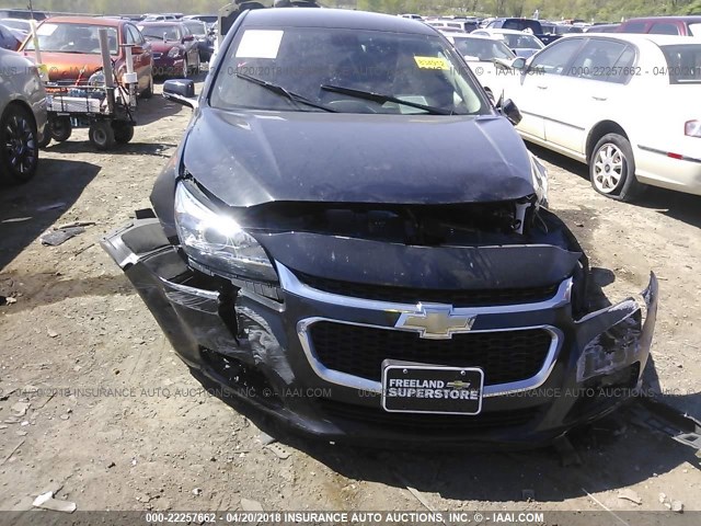 1G11C5SL9FF334123 - 2015 CHEVROLET MALIBU 1LT BLACK photo 6