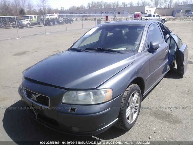 YV1RS592972624486 - 2007 VOLVO S60 2.5T GRAY photo 2