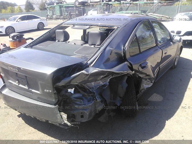 YV1RS592972624486 - 2007 VOLVO S60 2.5T GRAY photo 4