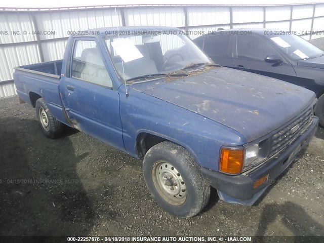 JT4RN50R1F0058843 - 1985 TOYOTA PICKUP 1/2 TON RN50 BLUE photo 1