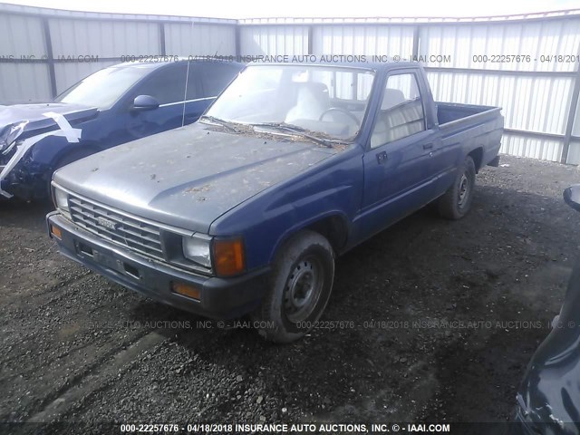 JT4RN50R1F0058843 - 1985 TOYOTA PICKUP 1/2 TON RN50 BLUE photo 2