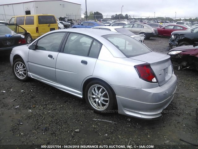 1G8AF52F84Z189462 - 2004 SATURN ION LEVEL 1 SILVER photo 3