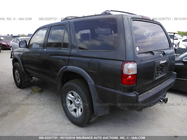 JT3HN86R0T0019018 - 1996 TOYOTA 4RUNNER SR5 GREEN photo 3