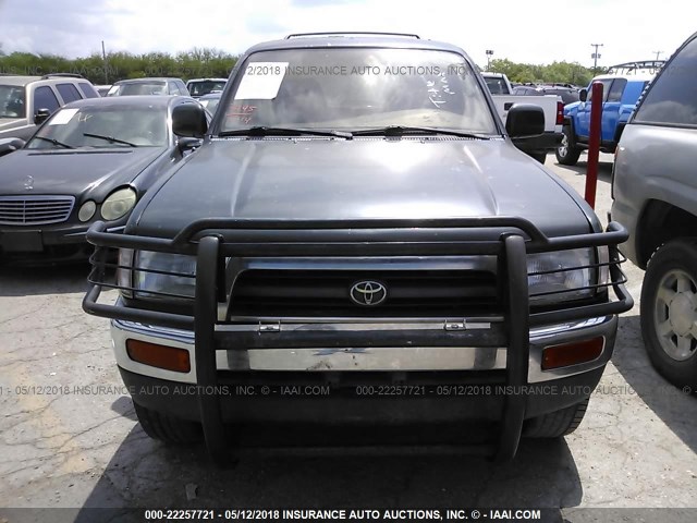 JT3HN86R0T0019018 - 1996 TOYOTA 4RUNNER SR5 GREEN photo 6