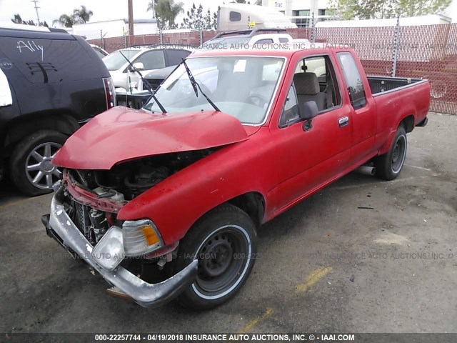 JT4VN93D4R5040446 - 1994 TOYOTA PICKUP 1/2 TON EXTRA LONG WHEELBASE/1/2 TON EXTRA LONG WHEELBASE DX RED photo 2