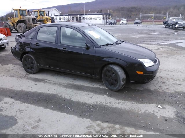 1FAHP34N17W273919 - 2007 FORD FOCUS ZX4/S/SE/SES 黑色 照片 1