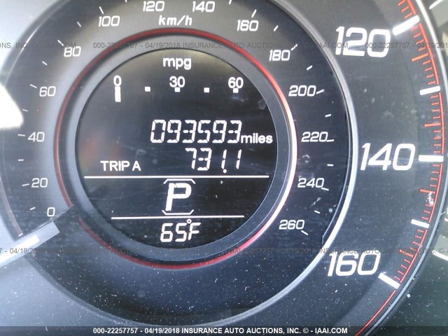 1HGCR2F5XDA251157 - 2013 HONDA ACCORD SPORT 银色 照片 7