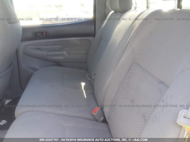 3TMLU42N99M024325 - 2009 TOYOTA TACOMA DOUBLE CAB მწვანე ფოტო 8