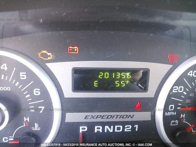 1FMPU16515LA06189 - 2005 FORD EXPEDITION XLT შავი ფოტო 7