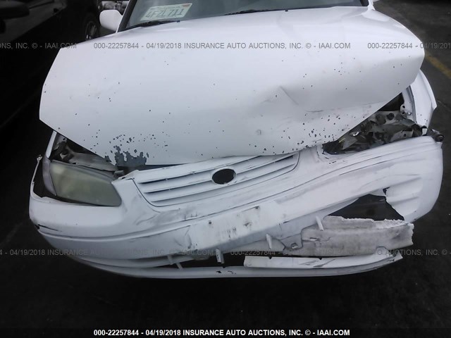 4T1BG22K6XU905825 - 1999 TOYOTA CAMRY CE/LE/XLE WHITE photo 6