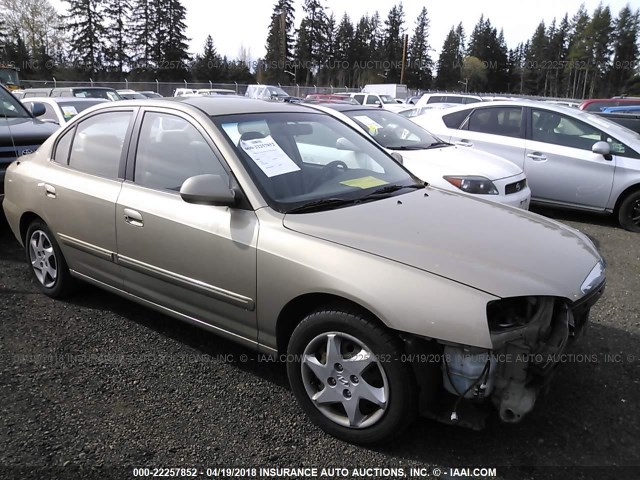 KMHDN46D56U372645 - 2006 HYUNDAI ELANTRA GLS/GT/LIMITED GOLD photo 1