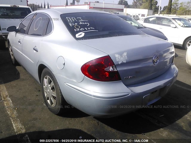 2G4WC582261295115 - 2006 BUICK LACROSSE CX SILVER photo 3