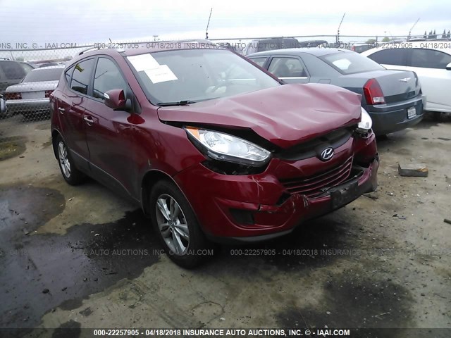 KM8JU3AC0CU370960 - 2012 HYUNDAI TUCSON GLS/LIMITED 红色 照片 1