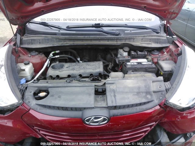 KM8JU3AC0CU370960 - 2012 HYUNDAI TUCSON GLS/LIMITED 红色 照片 10