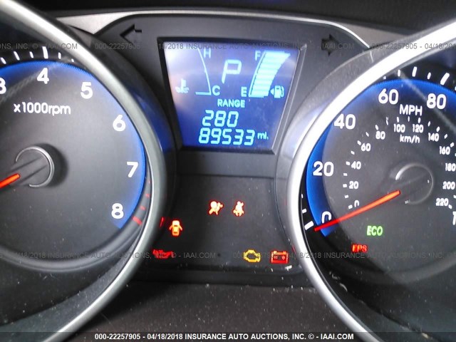 KM8JU3AC0CU370960 - 2012 HYUNDAI TUCSON GLS/LIMITED 红色 照片 7