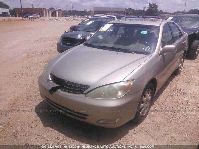 4T1BE32K44U854249 - 2004 TOYOTA CAMRY LE/XLE/SE ოქროსფერი ფოტო 2
