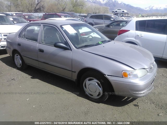 1NXBR12E6YZ319271 - 2000 TOYOTA COROLLA VE/CE/LE 棕色 照片 1
