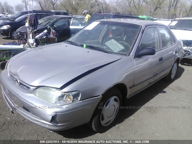 1NXBR12E6YZ319271 - 2000 TOYOTA COROLLA VE/CE/LE 棕色 照片 2