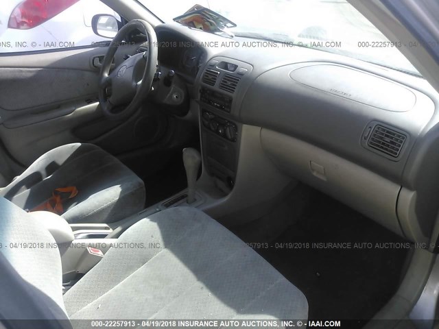 1NXBR12E6YZ319271 - 2000 TOYOTA COROLLA VE/CE/LE 棕色 照片 5