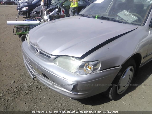 1NXBR12E6YZ319271 - 2000 TOYOTA COROLLA VE/CE/LE 棕色 照片 6