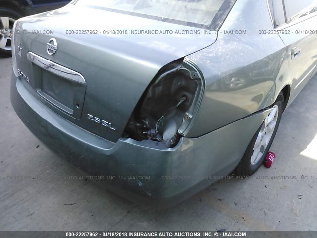 1N4AL11D45N919809 - 2005 NISSAN ALTIMA S/SL GREEN photo 6