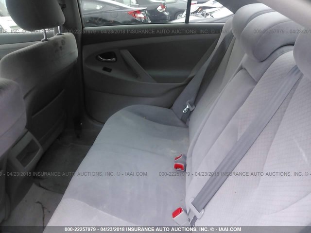 4T1BE46K29U378767 - 2009 TOYOTA CAMRY SE/LE/XLE SILVER photo 8