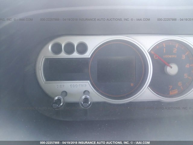 JTLKE50E381006453 - 2008 TOYOTA SCION XB ბურგუნდია ფოტო 7