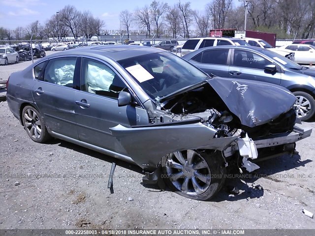 JNKAY01F26M264174 - 2006 INFINITI M35 SPORT SILVER photo 1