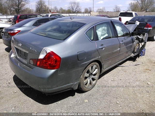 JNKAY01F26M264174 - 2006 INFINITI M35 SPORT SILVER photo 4